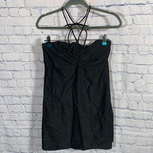 Andie Swim Womens Waikiki Dress in Black Beach Island Vacation Size M NWT